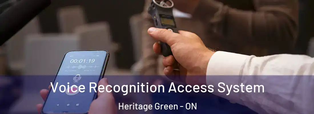  Voice Recognition Access System Heritage Green - ON