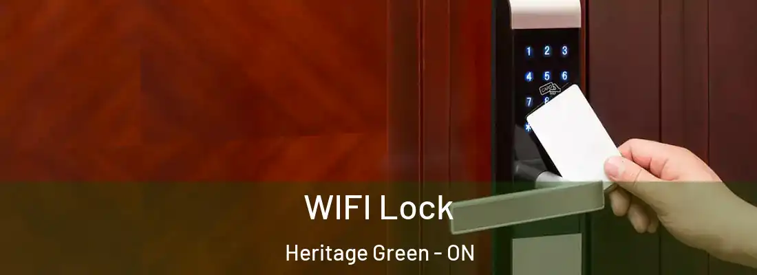  WIFI Lock Heritage Green - ON