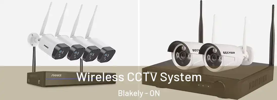  Wireless CCTV System Blakely - ON