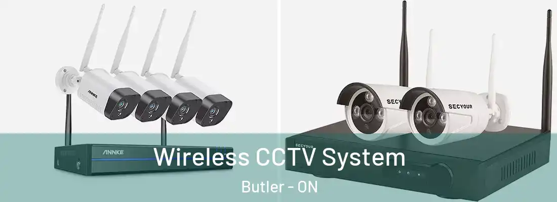  Wireless CCTV System Butler - ON