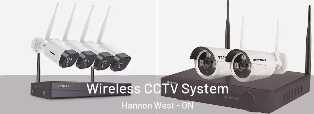  Wireless CCTV System Hannon West - ON