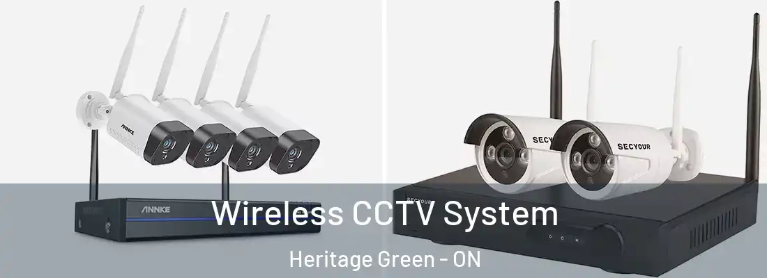  Wireless CCTV System Heritage Green - ON