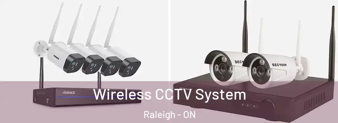  Wireless CCTV System Raleigh - ON