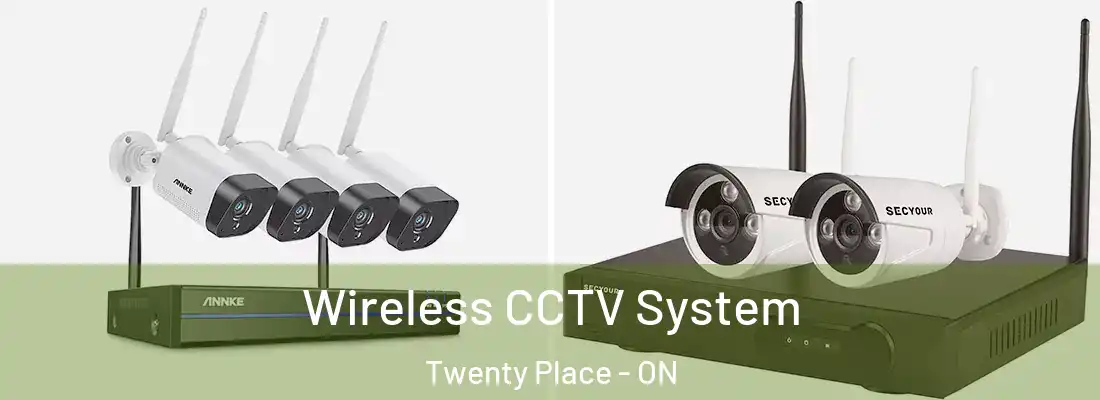 Wireless CCTV System Twenty Place - ON