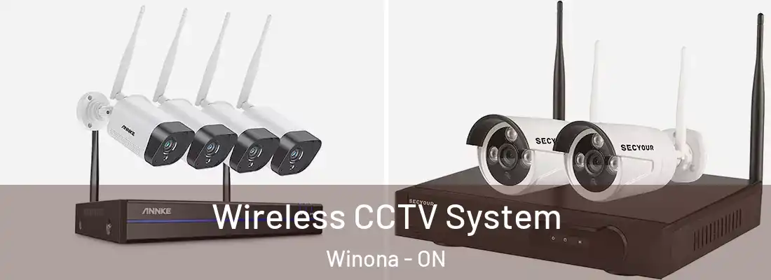  Wireless CCTV System Winona - ON